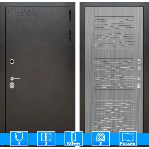 Входная дверь SILVER 06 - Сандал серый