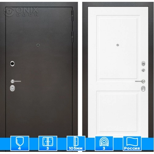 Входная дверь SILVER 11 - Белый софт