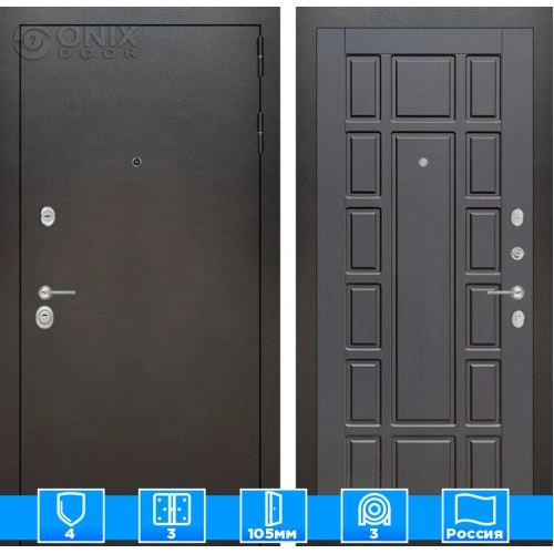 Входная дверь SILVER 12 - Венге