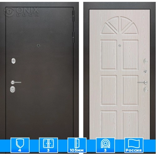 Входная дверь SILVER 15 - Алмон 25