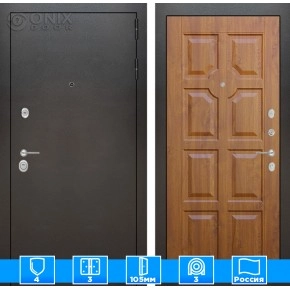 Входная дверь SILVER 17 - Золотой дуб