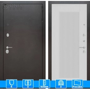 Входная дверь SILVER 30 - Белый рельеф софт