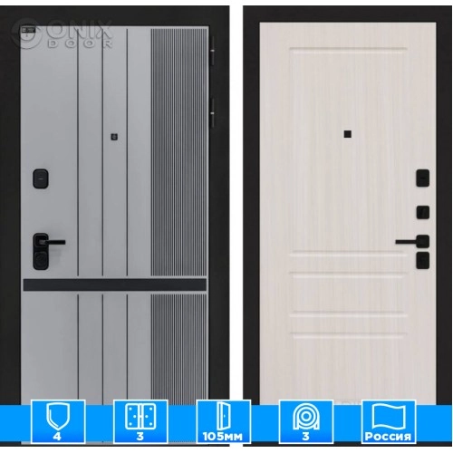 Входная дверь SKYLAB 03 - Сандал белый