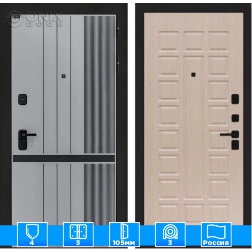 Входная дверь SKYLAB 04 - Беленый дуб