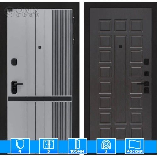 Входная дверь SKYLAB 04 - Венге