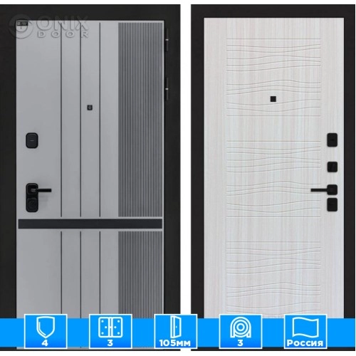 Входная дверь SKYLAB 06 - Сандал белый