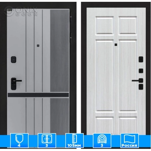 Входная дверь SKYLAB 08 - Кристалл вуд