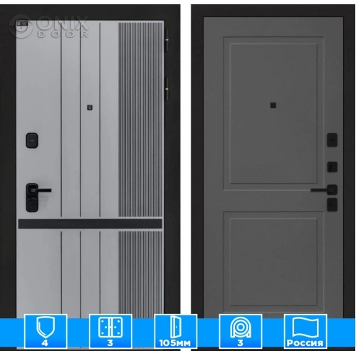 Входная дверь SKYLAB 11 - Графит софт