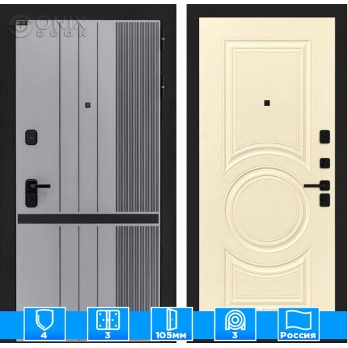 Входная дверь SKYLAB 23 - Шампань софт