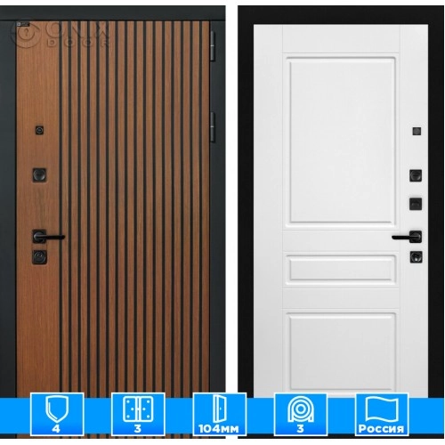 Входная дверь STORM 03 - Белый софт