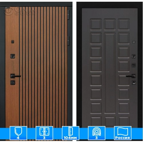Входная дверь STORM 04 - Венге