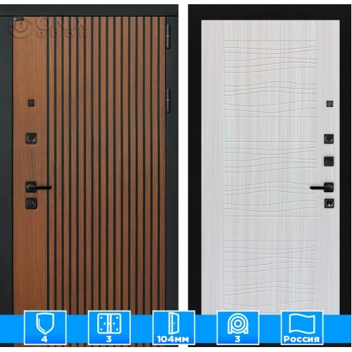 Входная дверь STORM 06 - Сандал белый