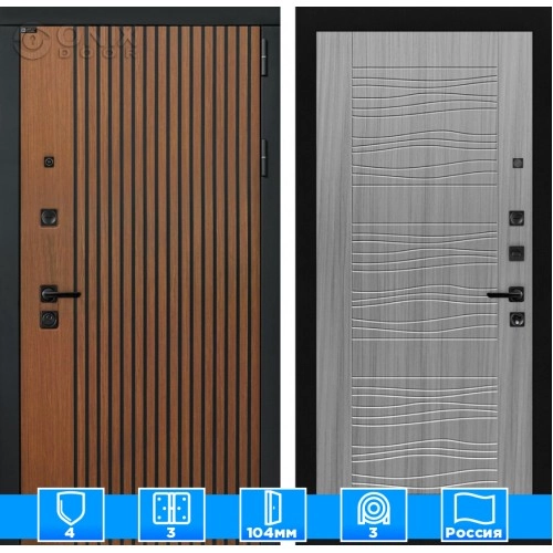 Входная дверь STORM 06 - Сандал серый