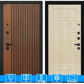 Входная дверь STORM 12 - Беленый дуб