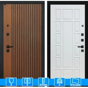 Входная дверь STORM 12 - Белое дерево