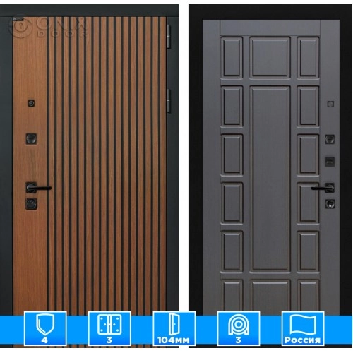 Входная дверь STORM 12 - Венге