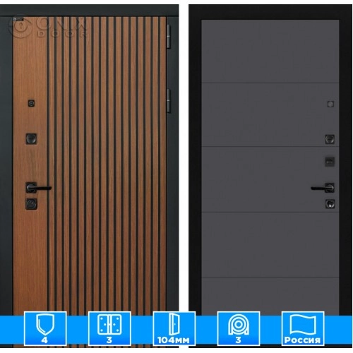 Входная дверь STORM 13 - Графит софт