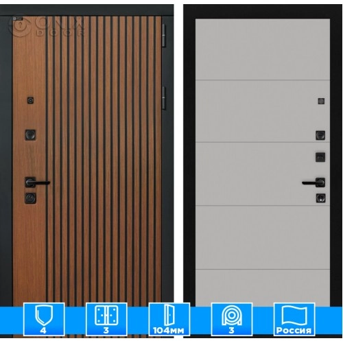 Входная дверь STORM 13 - Грей софт