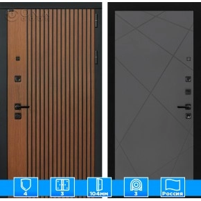 Входная дверь STORM 24 - Графит софт