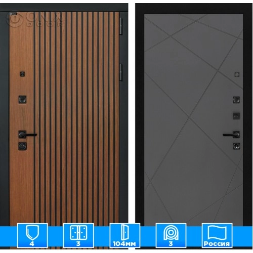 Входная дверь STORM 24 - Графит софт