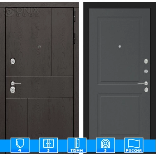 Входная дверь URBAN 11 - Графит софт