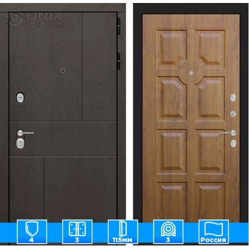 Входная дверь URBAN 17 - Золотой дуб