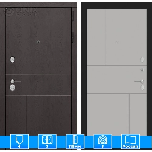 Входная дверь URBAN 21 - Грей софт