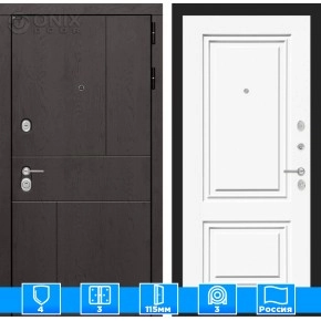 Входная дверь URBAN 26 - Эмаль RAL 9003