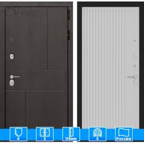 Входная дверь URBAN 29 - Белый рельеф софт