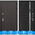 Входная дверь URBAN 31 - Черный кварц, зеркальная вставка с тонировкой