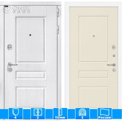 Входная дверь VERSAL 03 - Крем софт