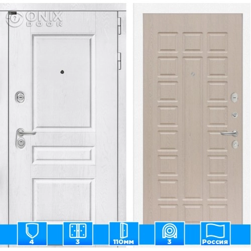 Входная дверь VERSAL 04 - Беленый дуб