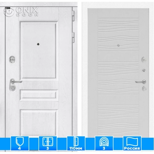 Входная дверь VERSAL 06 - Белое дерево