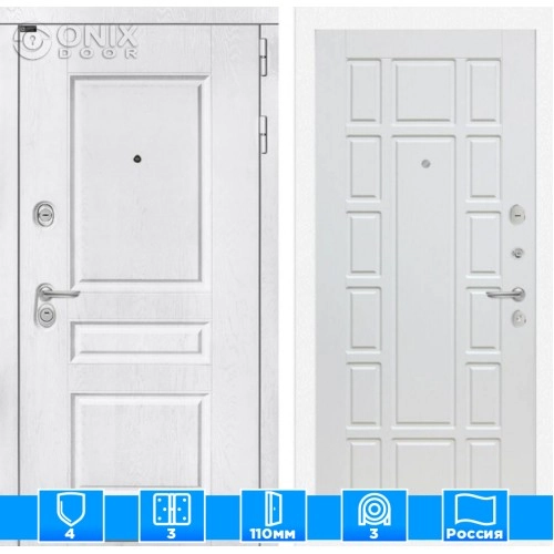 Входная дверь VERSAL 12 - Белое дерево