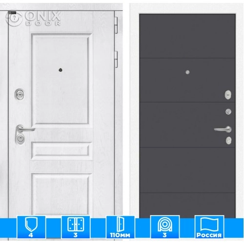Входная дверь VERSAL 13 - Графит софт