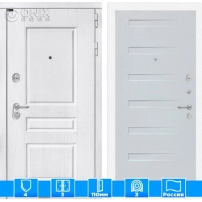 Входная дверь VERSAL 14 - Дуб кантри белый горизонтальный