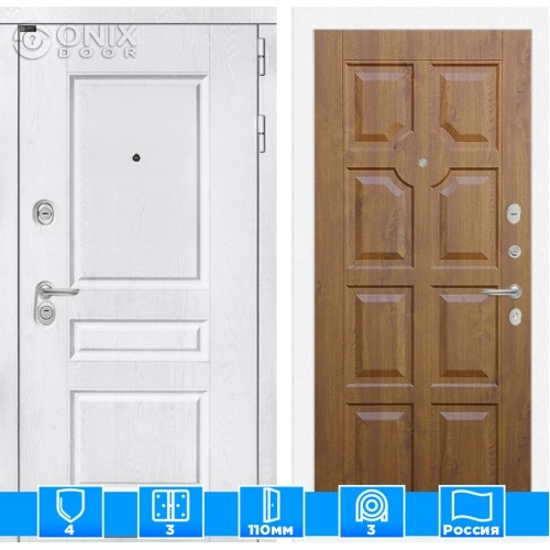 Входная дверь VERSAL 17 - Золотой дуб