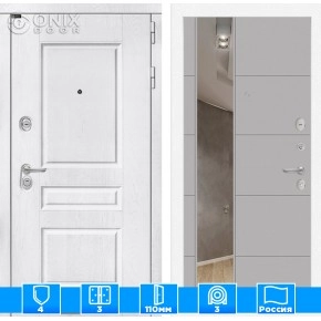 Входная дверь VERSAL с Зеркалом 19 - Грей софт