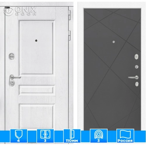 Входная дверь VERSAL 24 - Графит софт