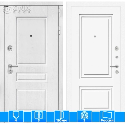 Входная дверь VERSAL 26 - Эмаль RAL 9003