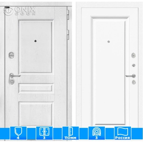 Входная дверь VERSAL 27 - Эмаль RAL 9003