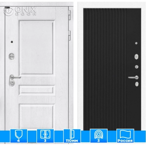 Входная дверь VERSAL 29 - Черный кварц