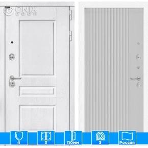 Входная дверь VERSAL 29 - Белый рельеф софт