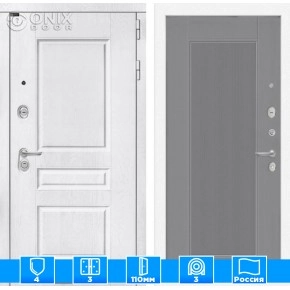 Входная дверь VERSAL 30 - Серый рельеф софт