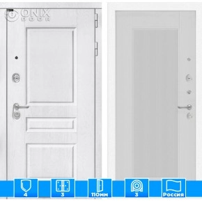 Входная дверь VERSAL 30 - Белый рельеф софт