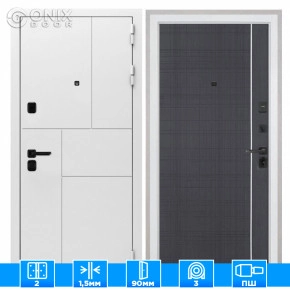 Входная дверь Cпарта New white В-07 Венге