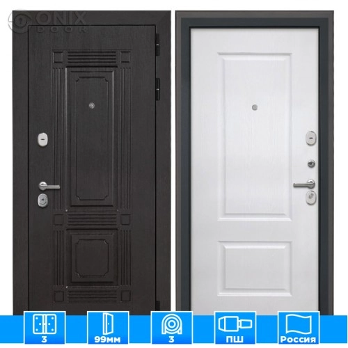 Входная дверь Италия Альба Роял вуд белый