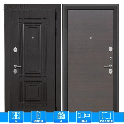 Входная дверь Италия Эковенге поперечный