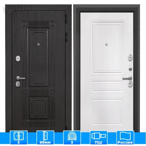 Входная дверь Италия ФЛ-243-м белая матовая