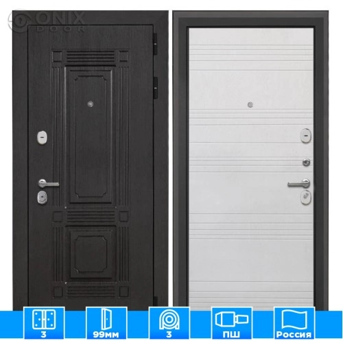 Входная дверь Италия ФЛ-316 белый ясень